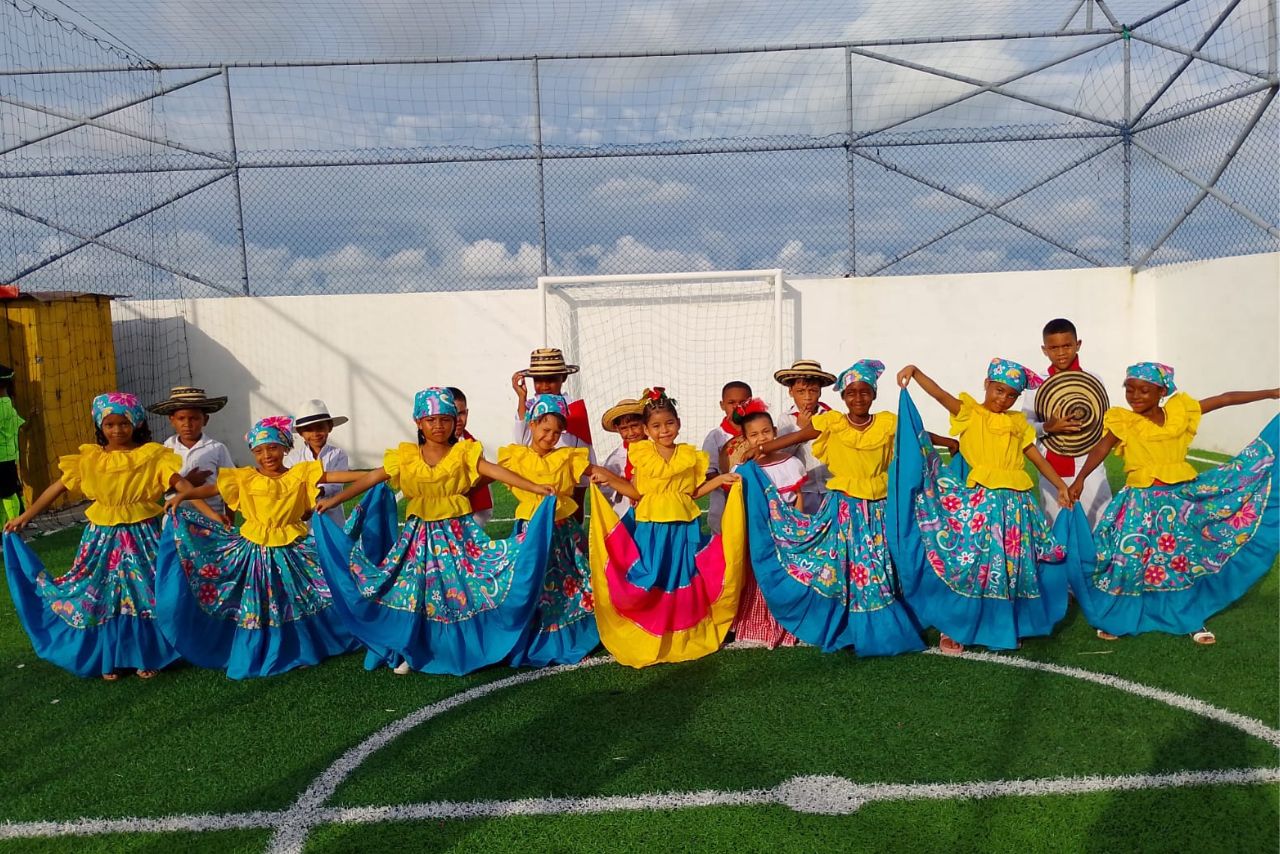 Evento cultural en el colegio